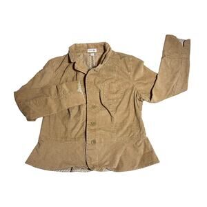 St. John’s Bay woman’s size XL tan / brown corduroy jacket
